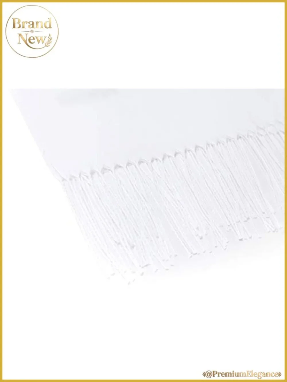 Large Pashmina Shawl Wrap Fringed Evening Wedding Scarf Women